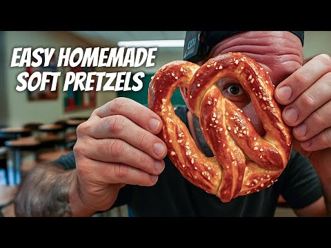 Homemade Soft Pretzels - Easy Enough for High School Students
