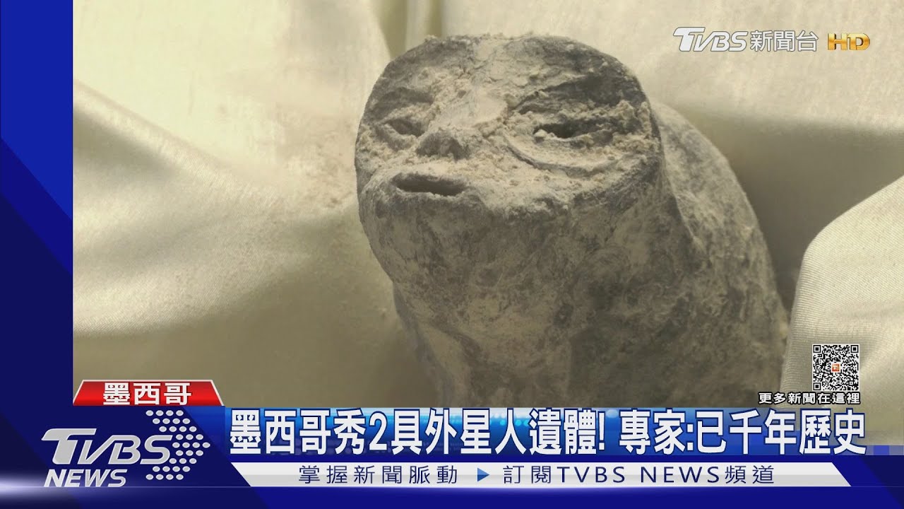 墨西哥秀2具外星人遺體! 專家:已千年歷史