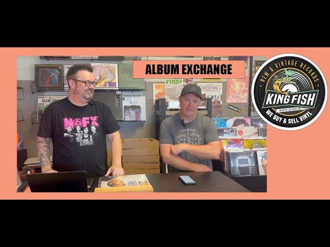 Album Exchange & Review #1 At Kingfish Records #recordstore