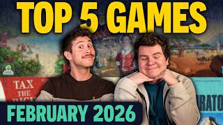 Top 5 Board Games We Played in February 2026 | Back From The Dead!