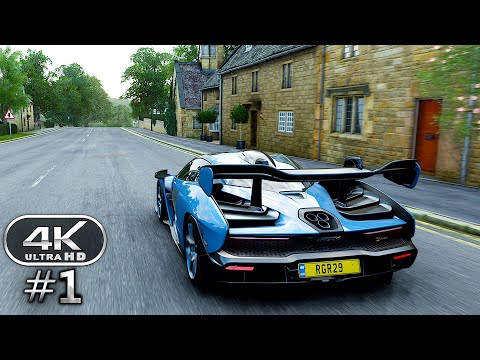 Forza Horizon 4 Gameplay Walkthrough Part 1 - FH4 PC 4K 60FPS (No Commentary)