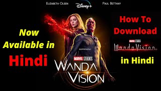 Wandavision Hindi dubbed Now Available || Marvel studio | wandavision | Disney Plus Hotstar