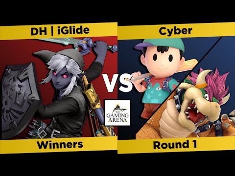TCF Smash - Cyber (Ness, Bowser) vs iGlide (Link) - SSBU Tournament