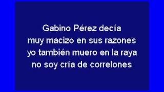 el corrido de los perez    KARAOKE