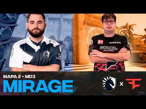 PGL Major Stockholm 2021 Legends Stage: LIQUID vs FAZE - MIRAGE (MD3) MAPA 2