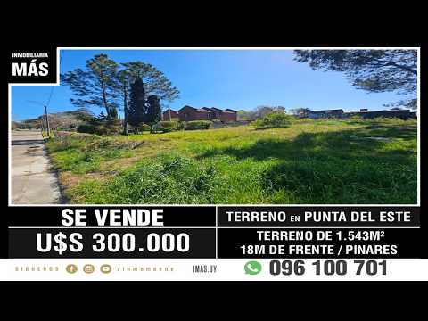 Video de YouTube - Terreno Venta Pinares Punta del Este Maldonado iMas.uy L *