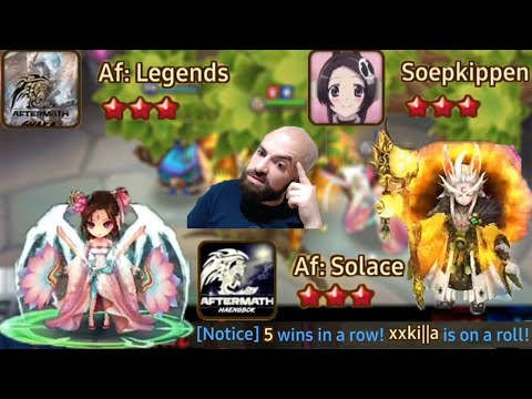 Af: Legends (Rank 3) & Soepkippen (Rank 12) G3 Siege top 15.