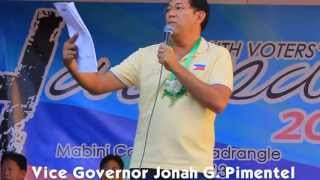 Vice Governor Jonah Pimentel - Magna Carta for Students