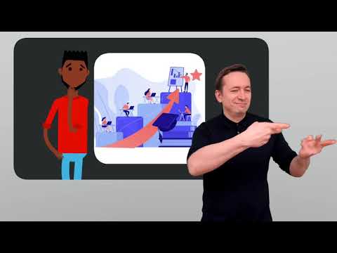 Arbeit und Weiterbildung (Video in Deutscher Gebärdensprache)