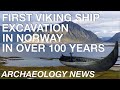 First Viking Ship Excavation in Norway in 100 years // Gjellestad Boat Burial