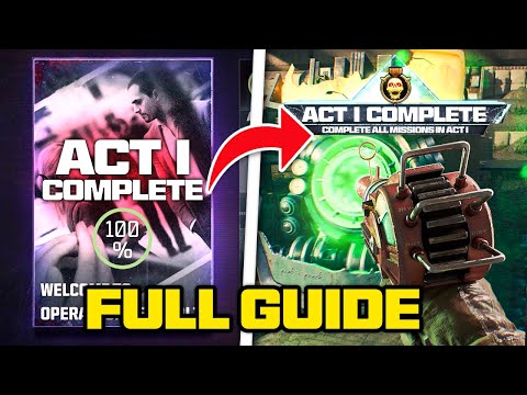 COMPLETE MW3 ZOMBIES ACT 1 GUIDE: ALL 21 MISSIONS FULL WALKTHROUGH