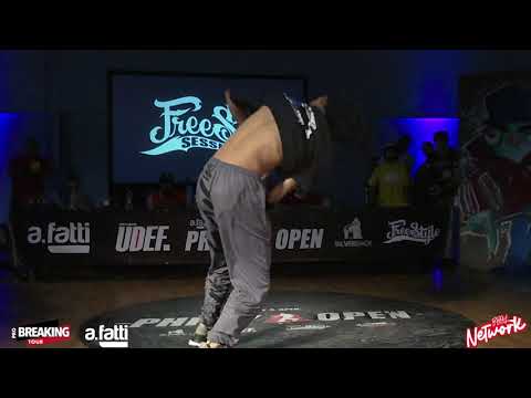 Giacinto Vs Rinto  - Youth Top 8 - Afatti Philly Open - Pro Breaking Tour - BNC