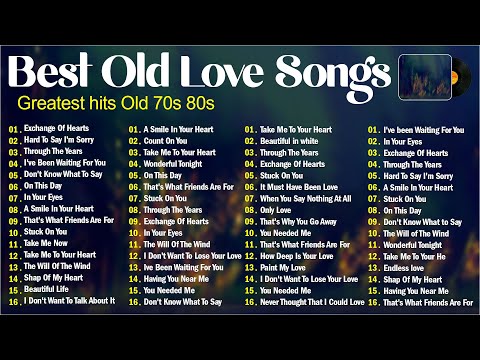 Air Supply,  Eric Clapton, Bee Gees, Lionel Richie🌼🌼 Old Love Songs 70's 80's 90's