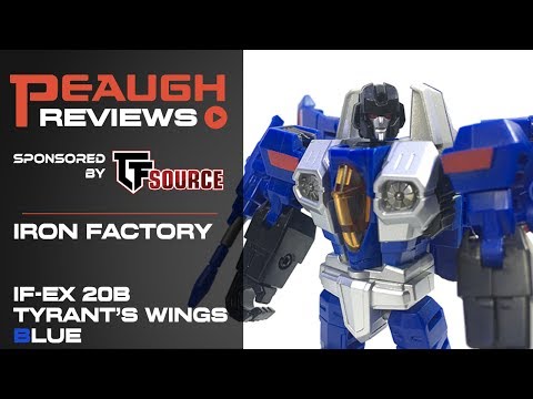 Video Review: Iron Factory IF-EX 20B Tyrant's Wings BLUE