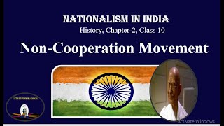 Non Cooperation movement Class 10| Nationalism in India | History, CBSE