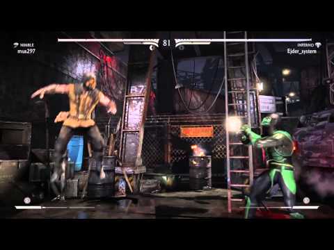 Mortal Kombat X Reptile vs Scorpio game with Predator ...