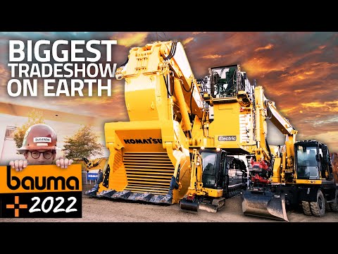 Die weltweit größte Baumesse: Bauma 2022