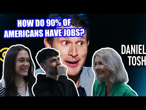 BRITISH FAMILY REACTS! DANIEL TOSH - How Do 90% of Americans Have Jobs?