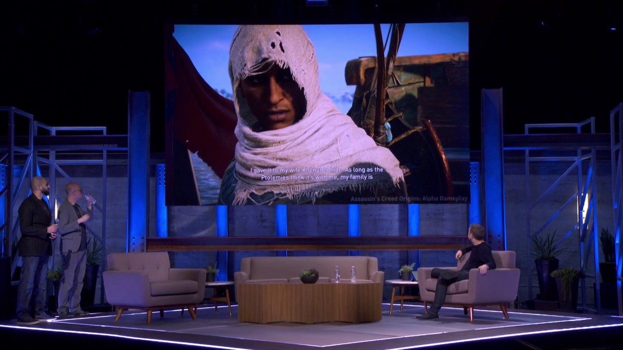 E3 Coliseum: Assassin's Creed Origins Panel - YouTube
