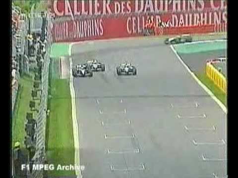 Montoya vs. Raikkonen vs. Schumacher - Canada 2002 part 1