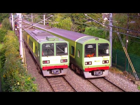 Irish Rail 8500 and 8520 Class Dart Trains - Sydney Parade, Dublin