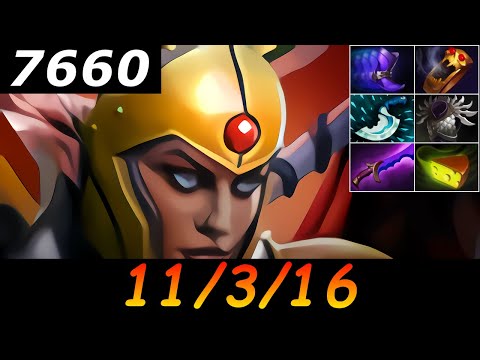 Dota 2 Legion Commander 7660 MMR 11/3/16 (Kills/Deaths/Assists) Ranked Full Gameplay