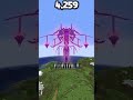 Minecraft But Anything You Build Gets Bigger