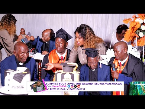 Eno Surprise Yatwewunyisaza Nyo. Wuno Taata Super Hero Omuzila Eyakola Ebirungi. Bamukolede Omukolo