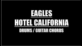 Download lagu Eagles - Hotel California (Drums, Guitar Chords & Lyrics) mp3 Download lagu Eagles - Hotel California (Drums, Guitar Chords & Lyrics) mp3