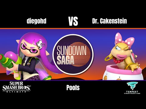diegohd (Inkling) vs Dr. Cakenstein (Bowser Jr.) - Ultimate Pools - Sundown Saga 2025