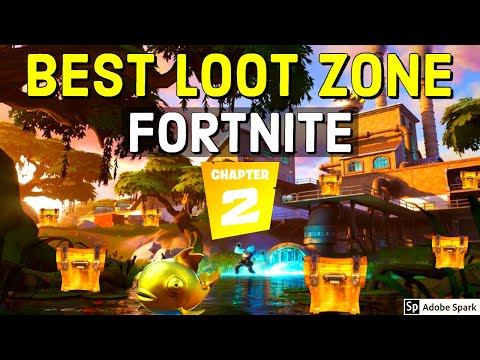Fortnite Chapter 2 - TOP 10 LOOT ZONES / TOP 10 CHEST LOCATIONS - Fortnite NEW MAP - CHAPTER 2