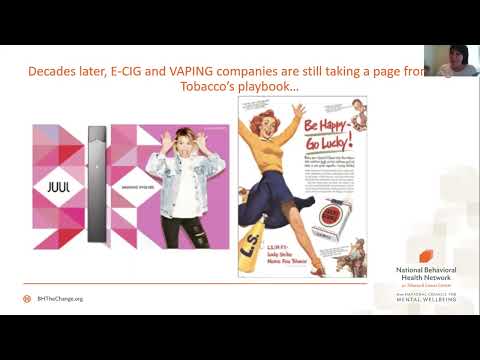 2022 Institute Youth an Young Adults Tobacco Mental Health – Session 5