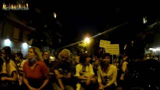 Καθιστική διαμαρτυρία Υγειονομικών και ΕΚΑΒ -«Βγάλτε τις αντιασφυξιογόνες μάσκες για να σηκωθούμε» Β