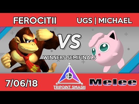 Ferocitii (Donkey Kong) vs UGS | Michael (Jigglypuff) - Tripoint Smash 18 Winner's Semifinals