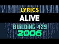 Alive Lyrics _ Building 429 (2006)