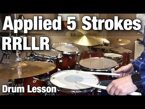 Applied 5-Strokes in Grooves and Fills | Drum Lesson
