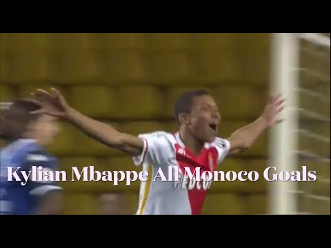 Kylian Mbappe all Monaco Goals!!!!!!
