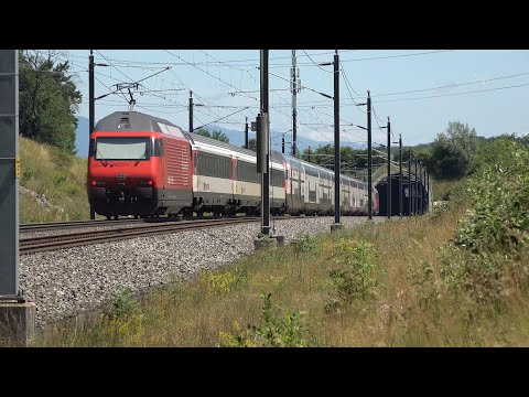 IC 8 auf der NBS nach Romanshorn