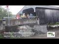 Flooding/Tree Hits Historic Vermont Covered Bridge