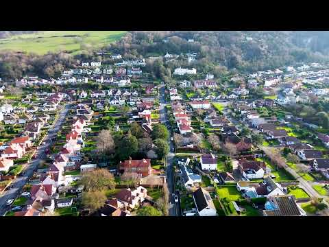 PRESTATYN: From The Air - Around Hillside Gardens