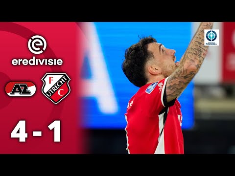 Hattrick kläglich vergeben! Parrott führt AZ dennoch zum Sieg | AZ Alkmaar - FC Utrecht
