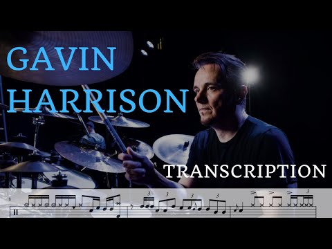 Gavin Harrison - Drum Breakdown Transcription - "No Man's Land"