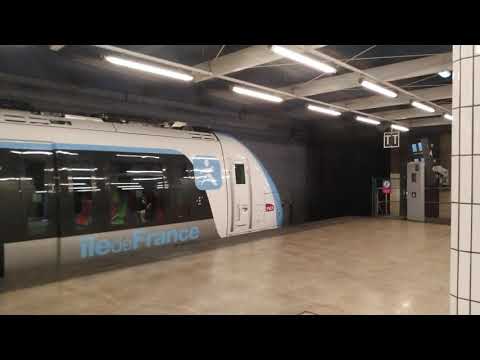 Transilien-L Nat Z50000 IDFM en gare de Cergy-Préfecture