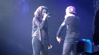 Justin Bieber &amp; Jessica Jarrell - Overboard (Moline July 2nd)