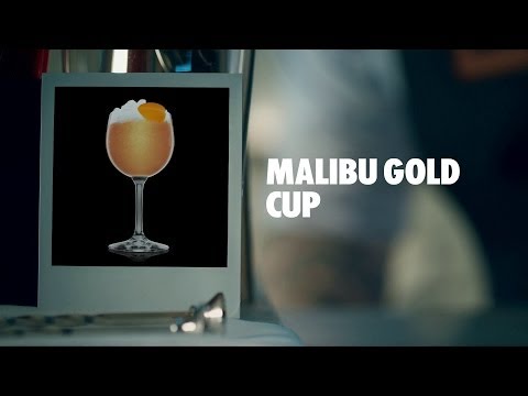 MALIBU GOLD CUP DRINK RECIPE - HOW TO MIX