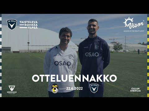 ACOTV: Visor otteluennakko KuPS - AC Oulu 22.6.2022 (Veikkausliiga)
