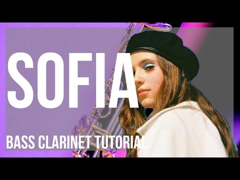 How to play Sofia by Clairo on Bass Clarinet (Tutorial)