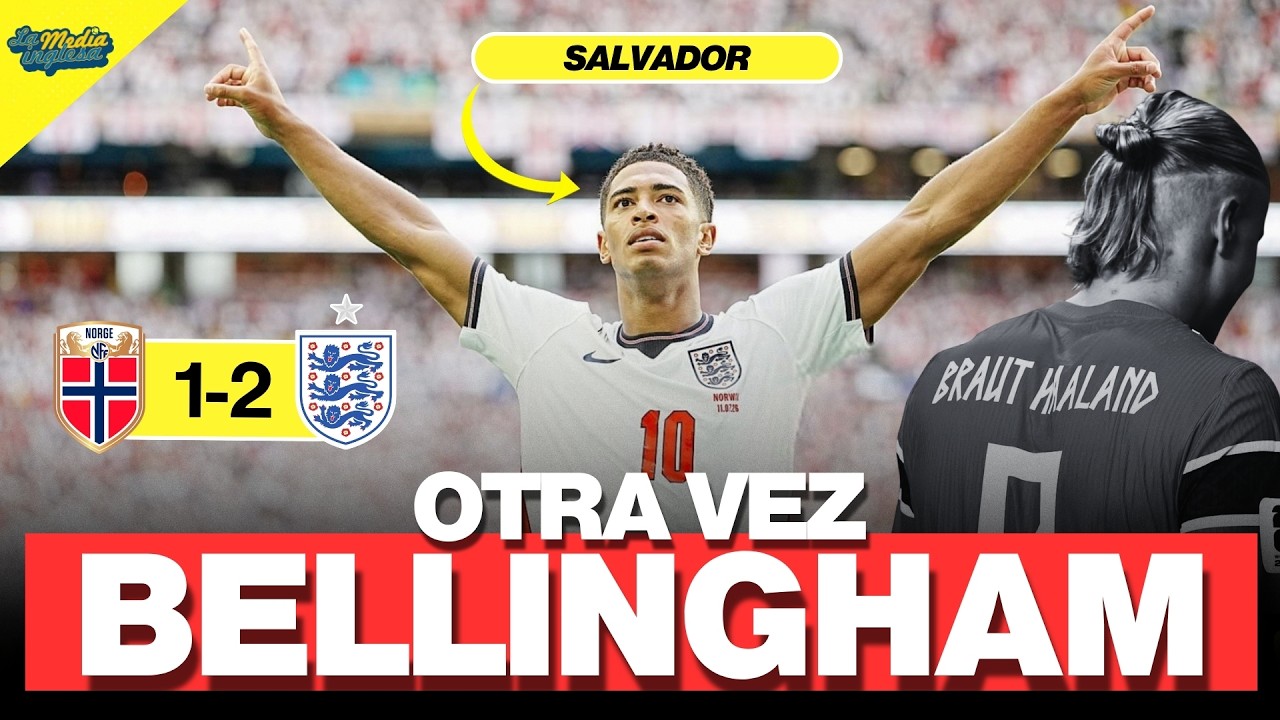 BELLINGHAM VUELVE A SALVAR A INGLATERRA