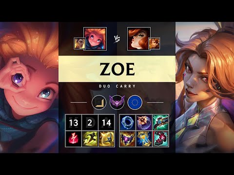Zoe Carry vs Miss Fortune - EUW Master Patch 25.09