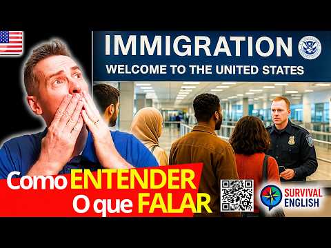 ? Como PASSAR na IMIGRAÇÃO em Inglês Mesmo sem Ser Fluente.   Survival English